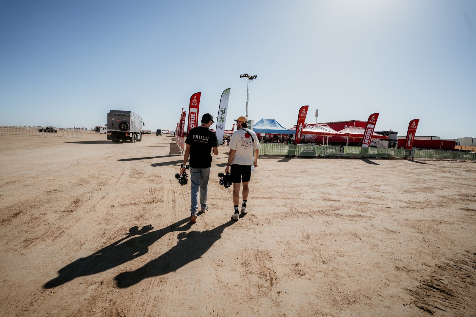 Clément Armand and Nicolas Brèche on the Dakar Rally